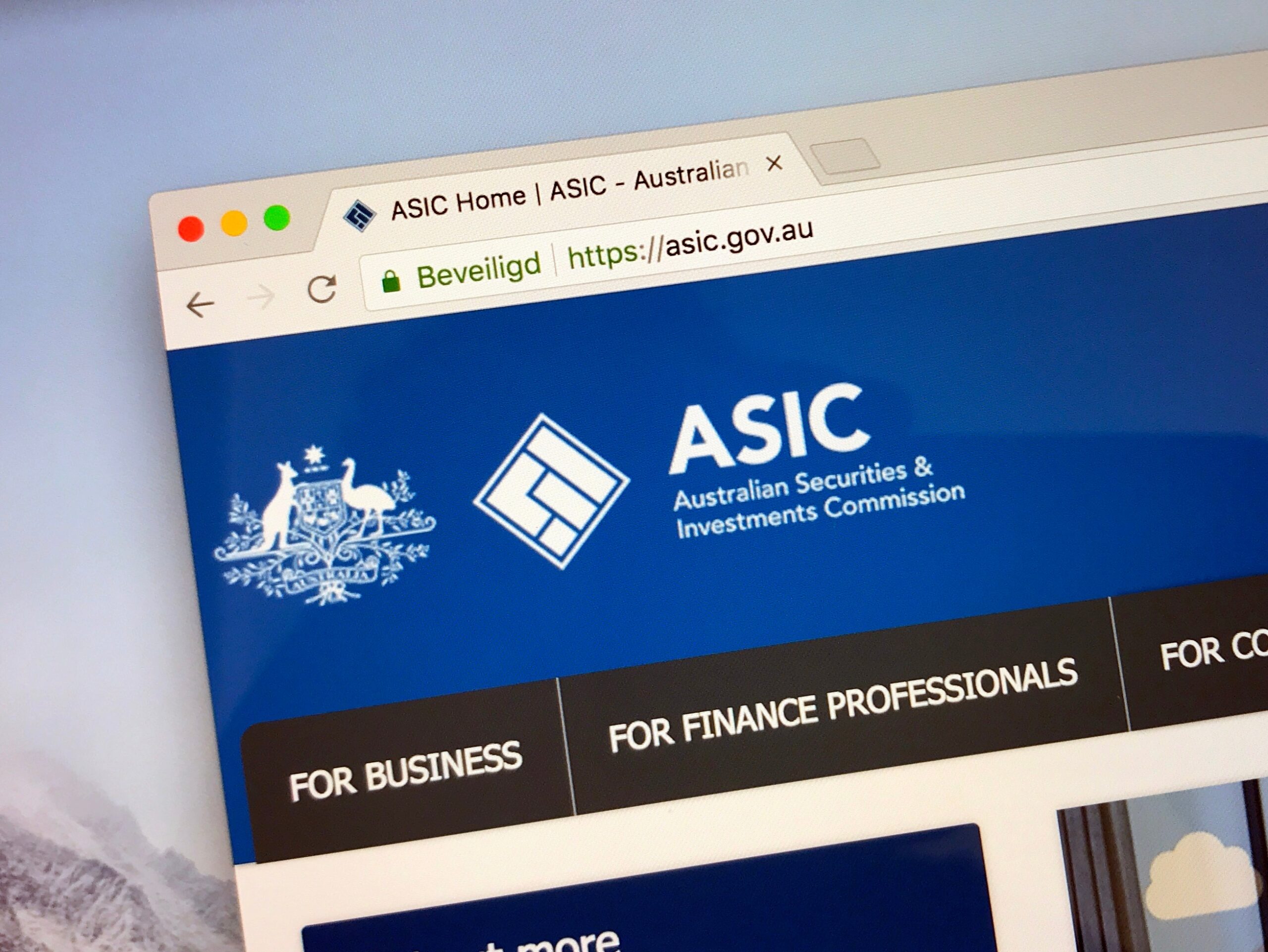 asic homepage
