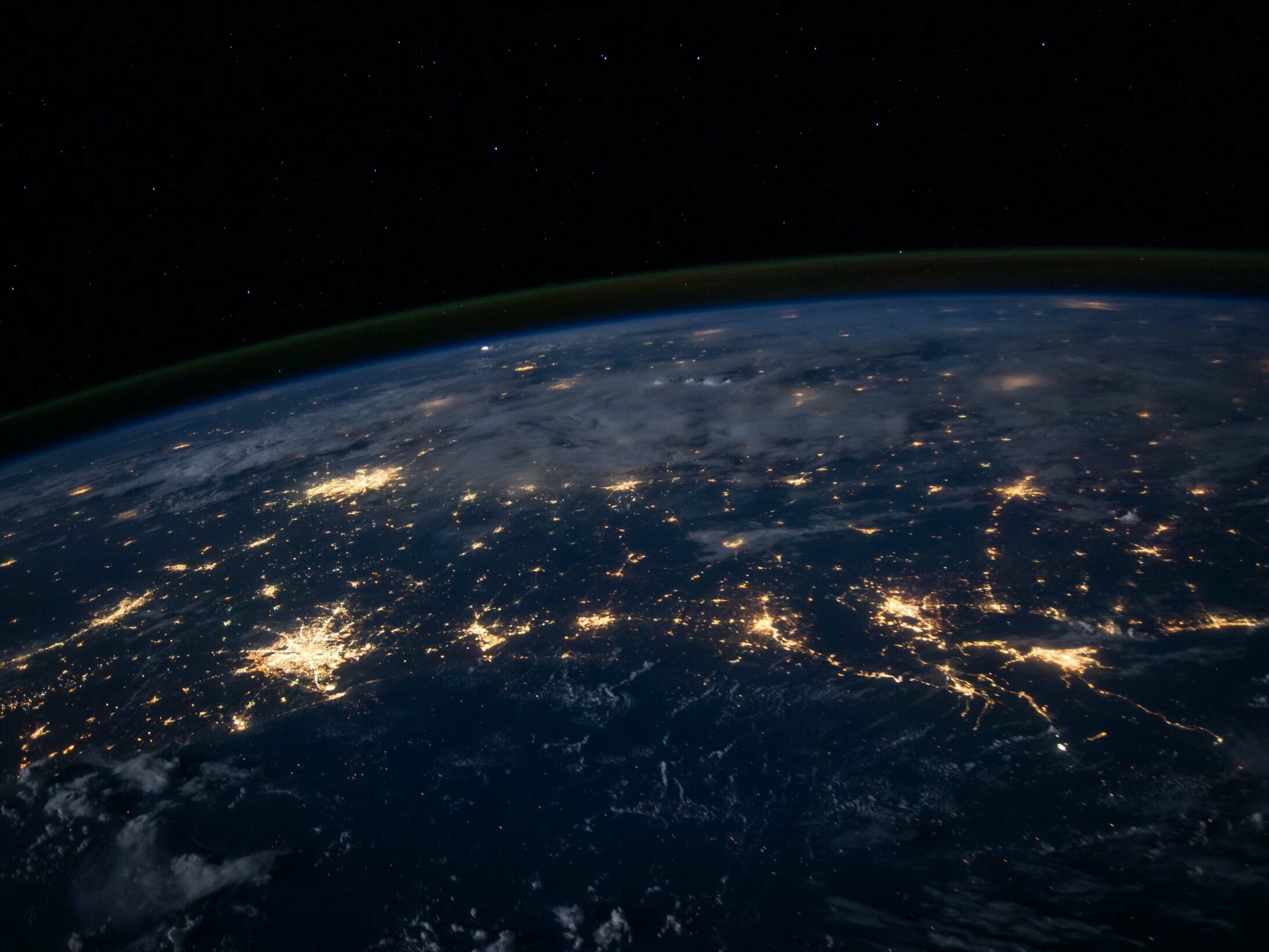 earth from space image