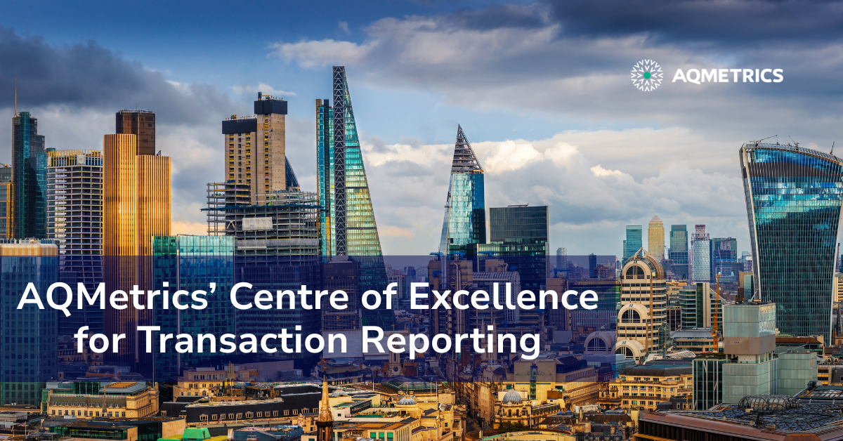 Transaction Reporting Centre of Excellence