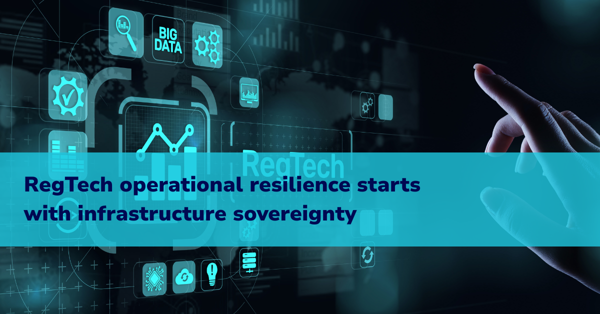 RegTech Operational Resilience